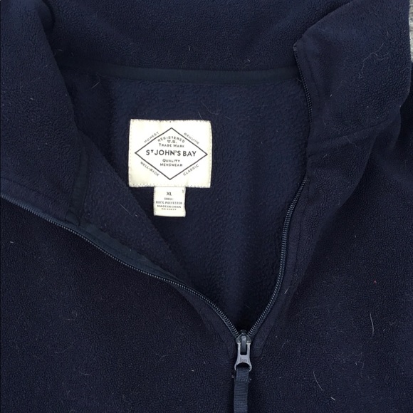 St Johns Bay quarter zip sweater - Picture 2 of 2